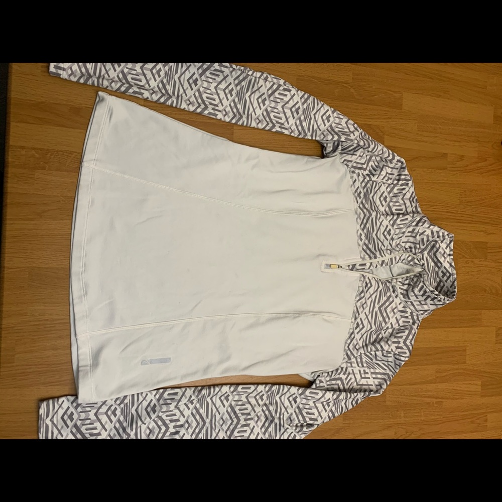 Fleece lined quarter zip